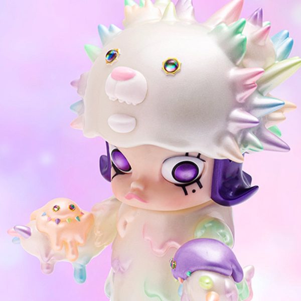 POP MART Molly x Instinctoy Inc EROSION MOLLY COSTUME 400% Collectible Figure - Image 6
