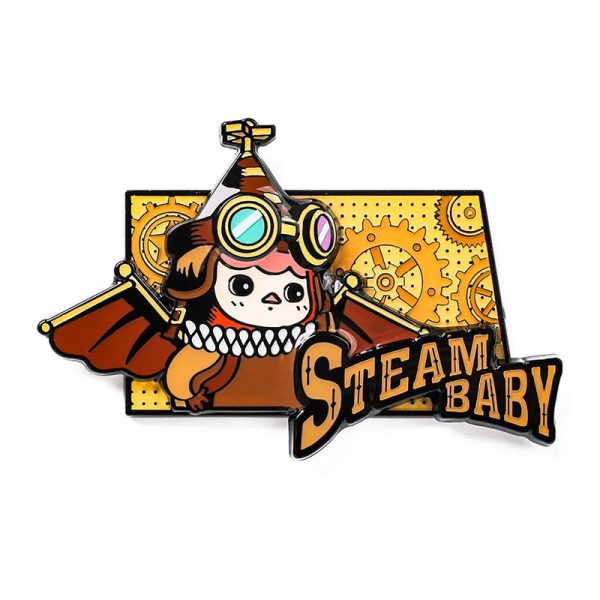 POP MART Pucky Flying Babies Series Enamel Pin Badge Blind Box - Image 4