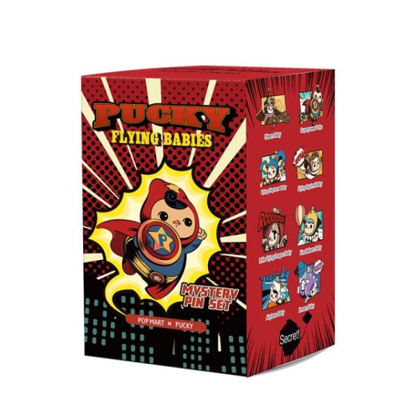 POP MART Pucky Flying Babies Series Enamel Pin Badge Blind Box - Image 8