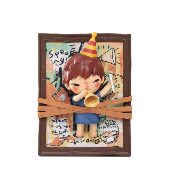 POP MART Hirono Listening. Saying. Seeing Figurine - Image 4