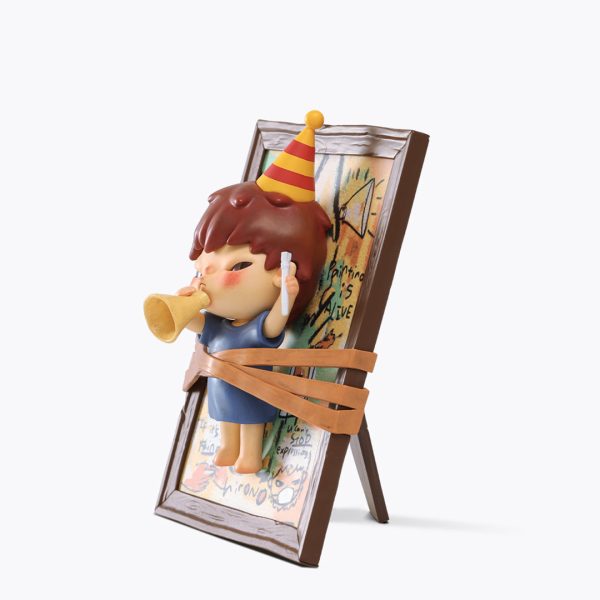 POP MART Hirono Listening. Saying. Seeing Figurine - Image 6