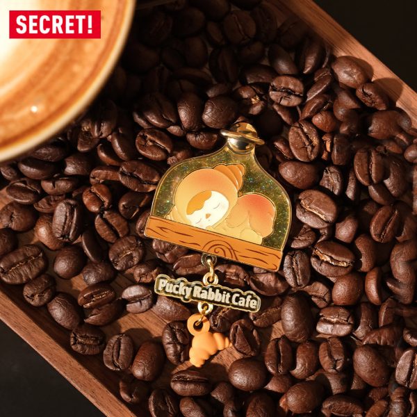 POP MART Pucky Rabbit Cafe Series Enamel Pin Badge Blind Box - Image 6