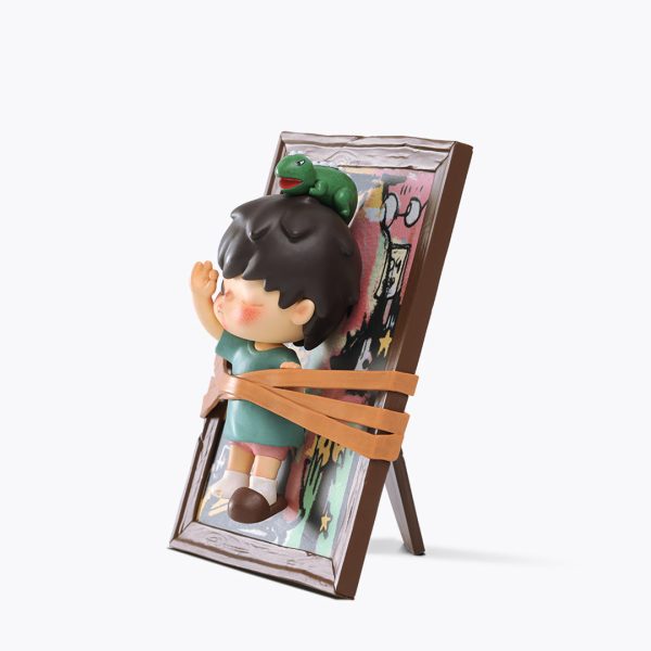 POP MART Hirono Listening. Saying. Seeing Figurine - Image 9