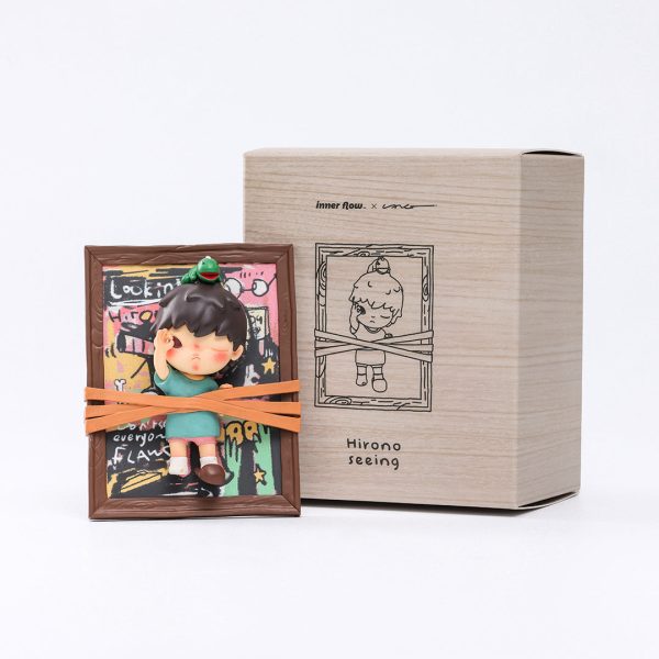 POP MART Hirono Listening. Saying. Seeing Figurine - Image 14