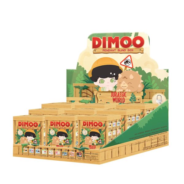 POP MART Dimoo Jurassic World Series Pendant Keychain Blind Box - Image 6