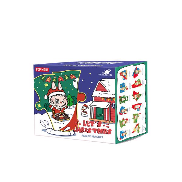 POP MART The Monsters Let's Christmas Series Puzzle Fridge Magnet Blind Box - Image 6