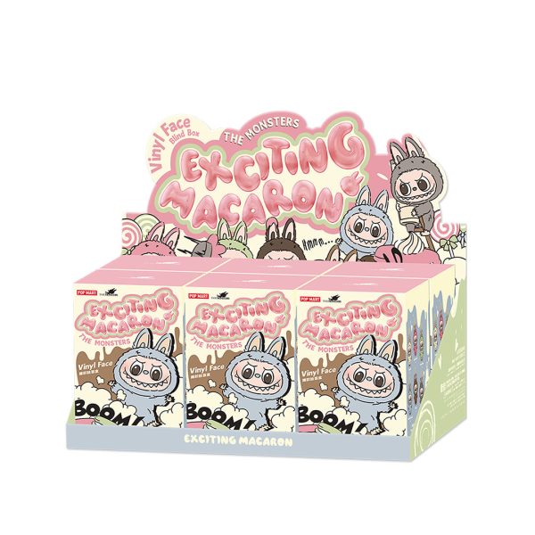 POP MART The Monsters Exciting Macaron Series Plush Pendant Blind Box - Image 7