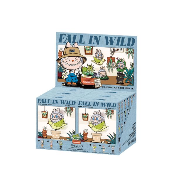 POP MART The Monsters Fall in Wild Enamel Pin Badge/Fridge Magnet Blind Box - Image 7