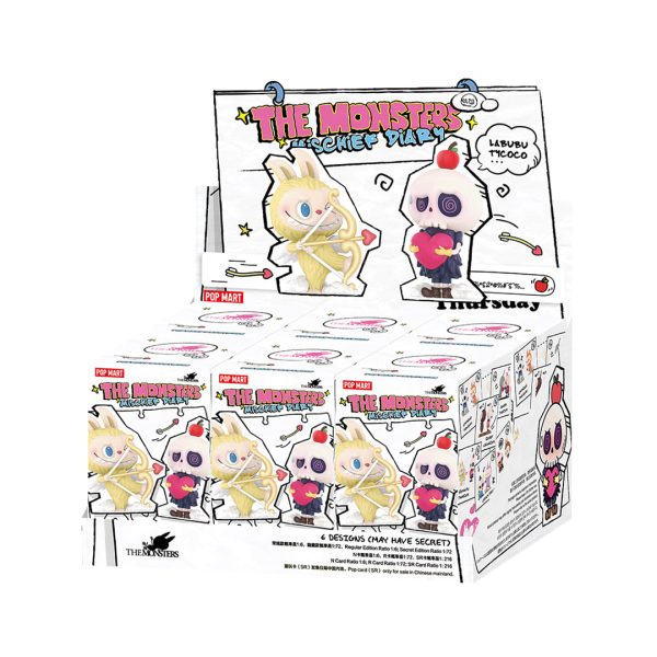 POP MART The Monsters Mischief Diary Series Blind Box LABUBU&TYCOCO - Image 9
