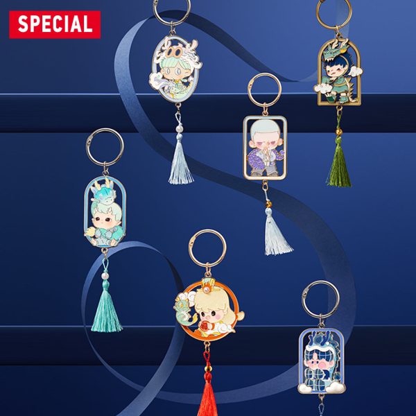 POP MART Loong Presents the Treasure Series Pendant Keychain Blind Box - Image 6