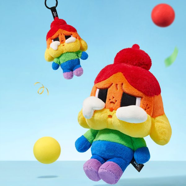 POP MART CRYBABY Cheer Up. Baby! Series Plush Doll Pendant - Image 4